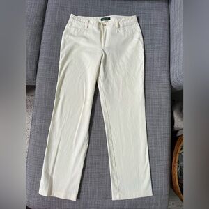 Lauren Ralph Lauren Women's Cream Jeans Sz 8